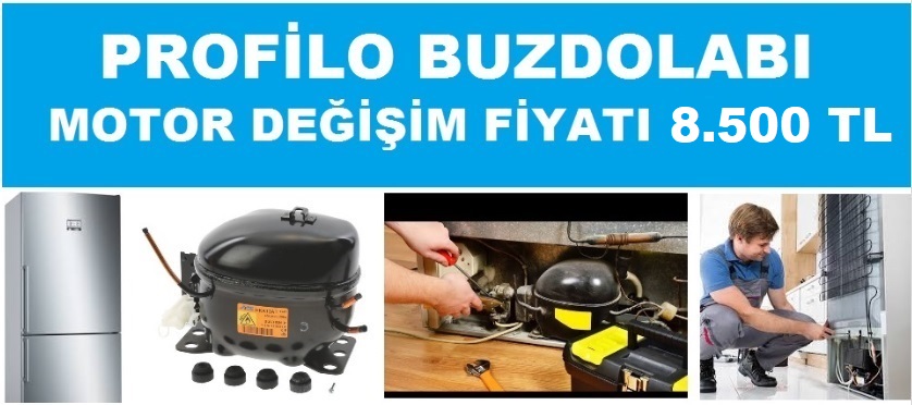 Profilo Buzdolabı Motor Fiyatı 8.500 TL