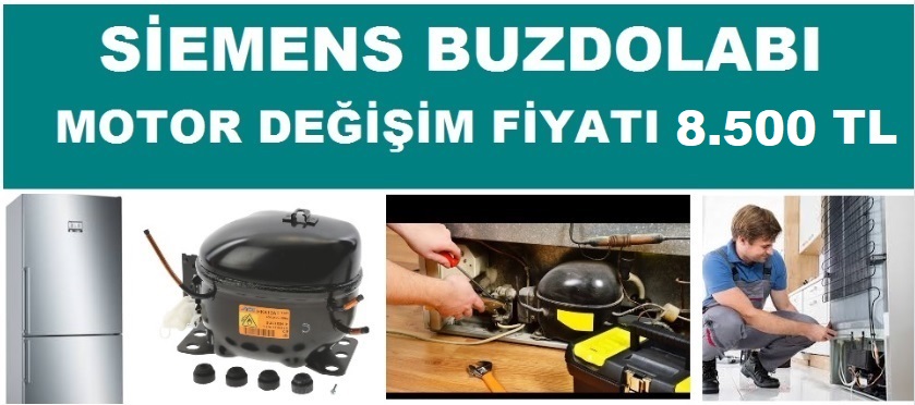 siemens buzdolabı motor fiyatı 8.500 tl