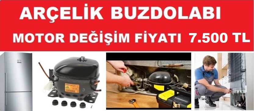 Arçelik Buzdolabı Motor Fiyatı 7.500 TL